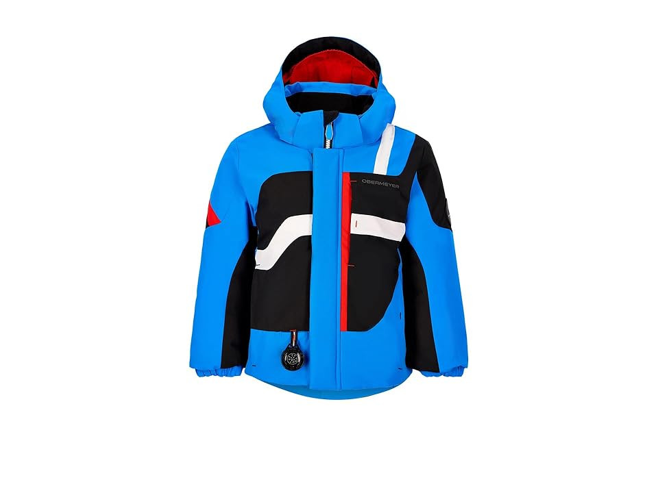 Obermeyer Kids Super G Jacket (Toddler/Little Kid/Big Kid) Boy's Clothing Blue Vibes : 6 Little Kid, Polyester | Zappos