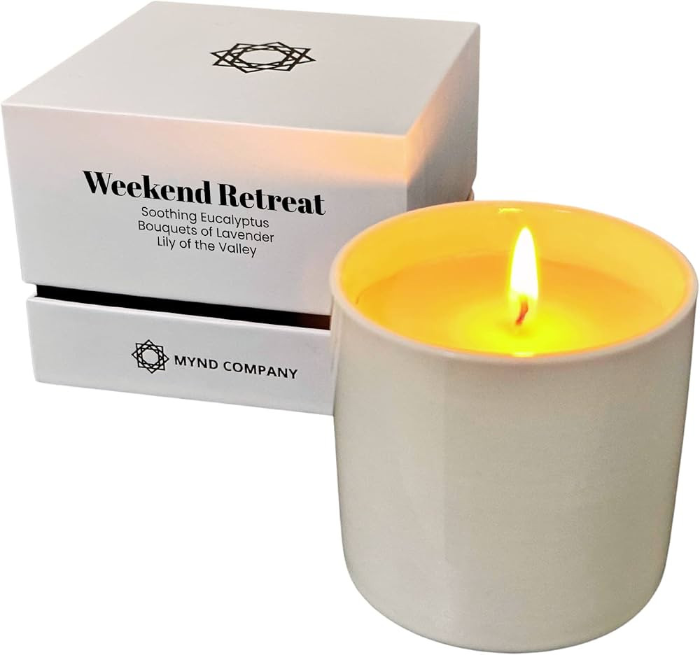 Aromatherapy Candle | Scented Candles for Home | 7oz All Natural Soy Wax Ceramic Jar Candles | We... | Amazon (CA)