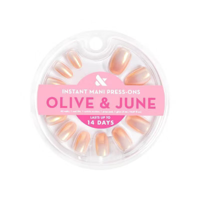 Olive & June Press-On Fake Nails - S Round - Sunset Gradient - 42ct | Target