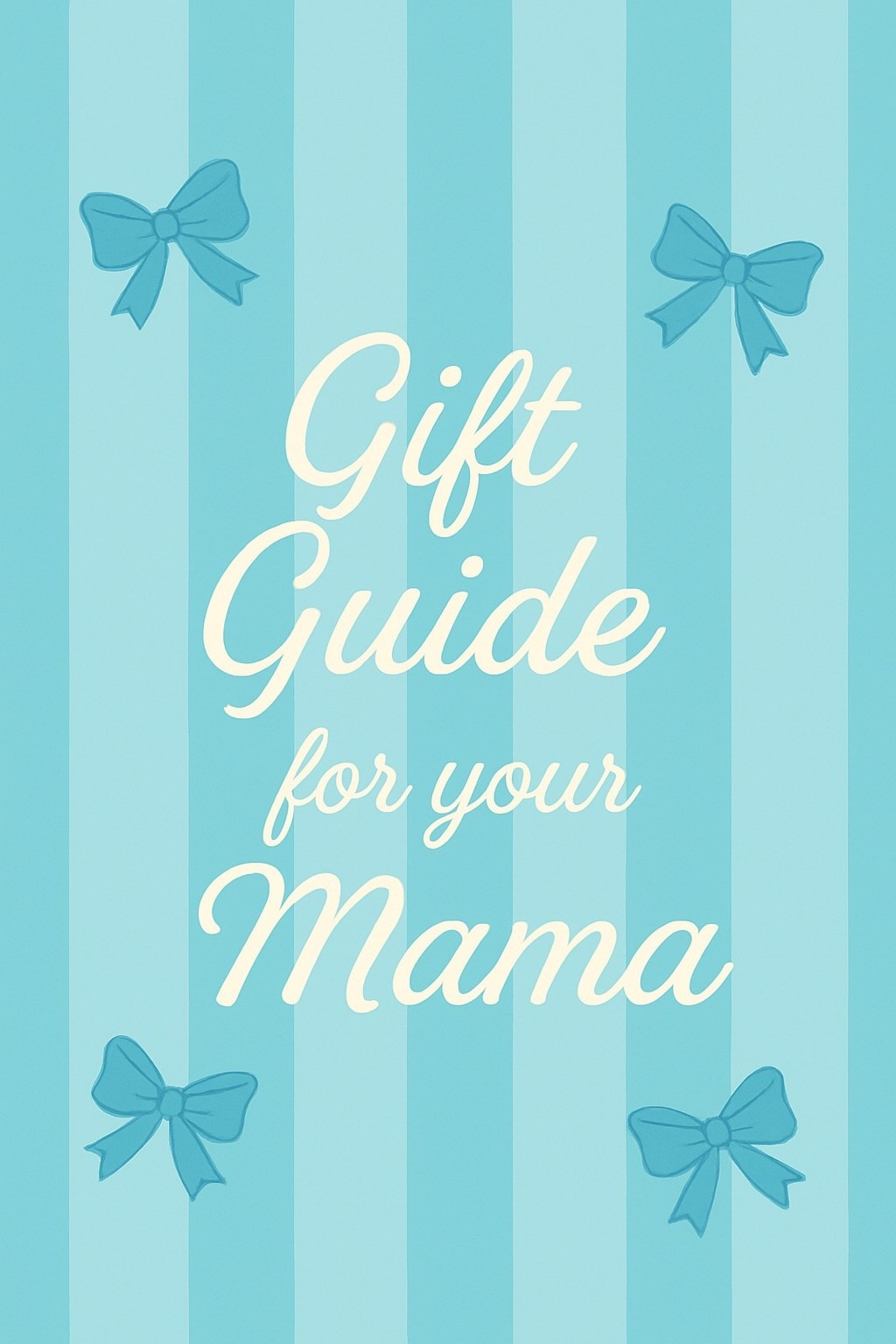 I think your mama (or mother in law & aunties)  would LOVE these gifts. 