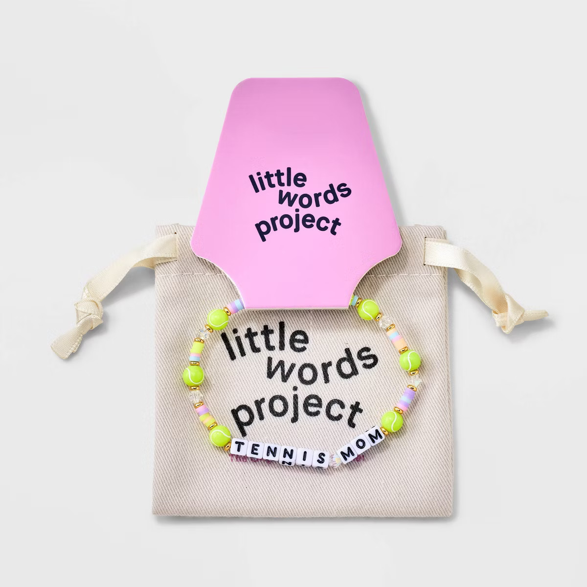 Little Words Project Tennis Mom Beaded Bracelet - Green | Target