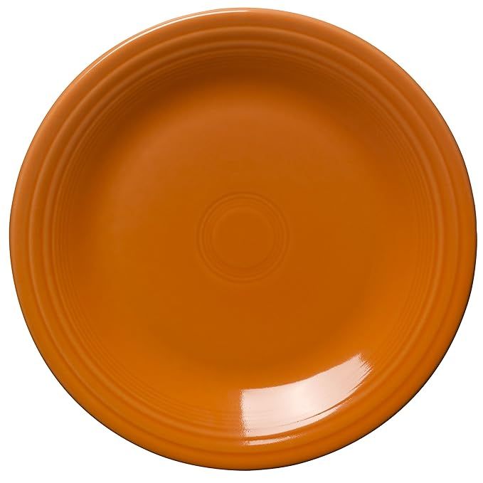 Fiesta 10-1/2-Inch Dinner Plate, Tangerine | Amazon (US)