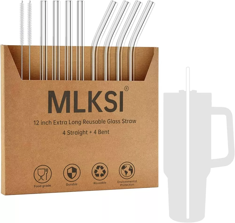 Glass Straws with Design,10 Pcs … curated on LTK