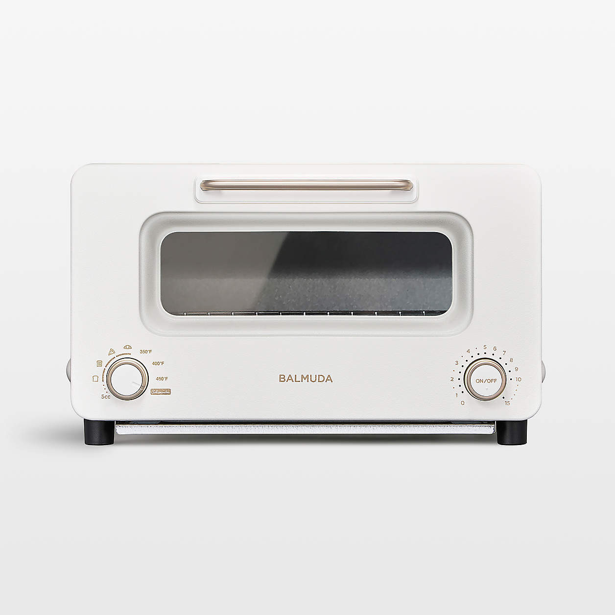BALMUDA The Toaster Pro in Black | Crate & Barrel | Crate & Barrel