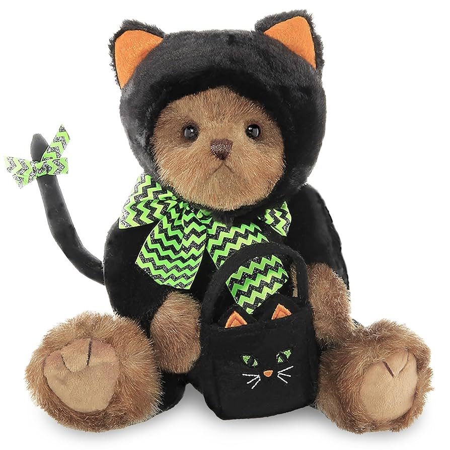 Bearington Midnight Magic Halloween Plush, 12 Inch Stuffed Animals Halloween Teddy Bear | Amazon (US)