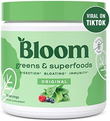 Bloom Nutrition Green Superfood | Super Greens Powder Juice & Smoothie Mix | Complete Whole Foods... | Amazon (US)