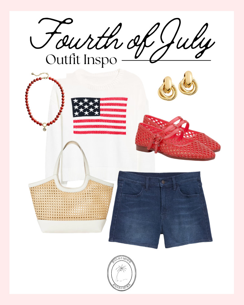 This American Flag sweater is selling out! Shop this looks for less!


americana style, chic style, look for less, tote bag, gold jewelry, jelly shoes, J Crew inspired look 

 #LTKootd #LTKmomlife #LTKSeasonal