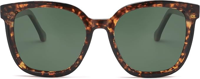 SOJOS Trendy Polarized Sunglasses for Women Classic Retro Square Womens Shade Sunnies SJ2333 | Amazon (US)