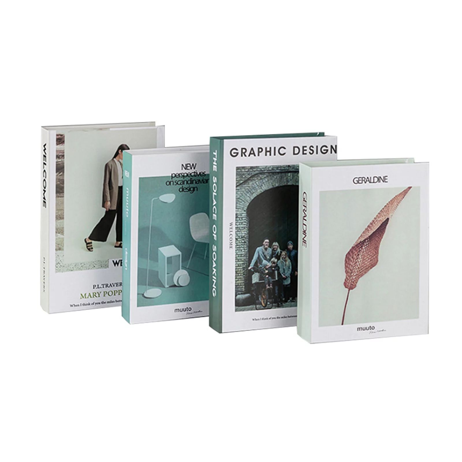 BELUPAI Fake Book Random Style Delivery Desktop Gift Fashion Club Hotel Storage Box Room Study So... | Walmart (US)