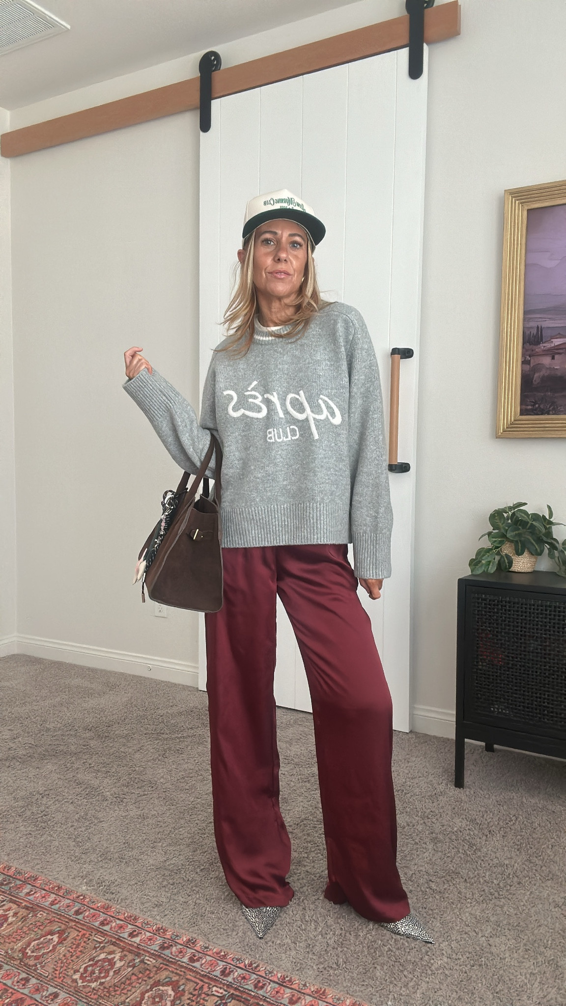 Abercrombie look 25% off + extra 15% off code CYBERAF
Wearing size XS in the sweater & XXS in the pants  

#LTKCyberWeek #LTKHoliday #LTKStyleTip