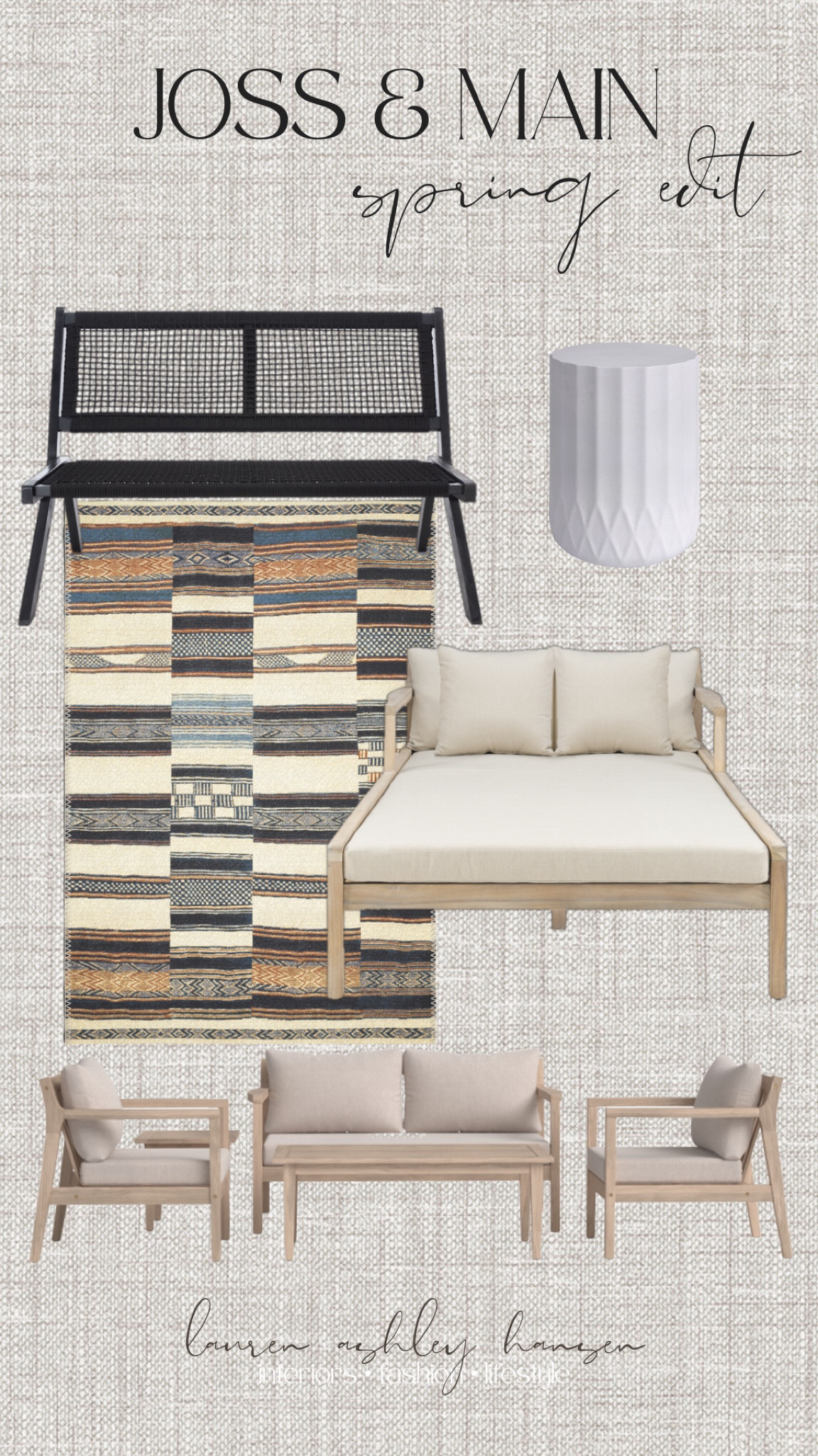 Outdoor finds from Joss & Main’s Spring Edit 🤍 get your deck and patio ready this season! 

#JossandMainPartner #JMSpringEdit #ad 

#LTKFind #LTKhome #LTKSeasonal