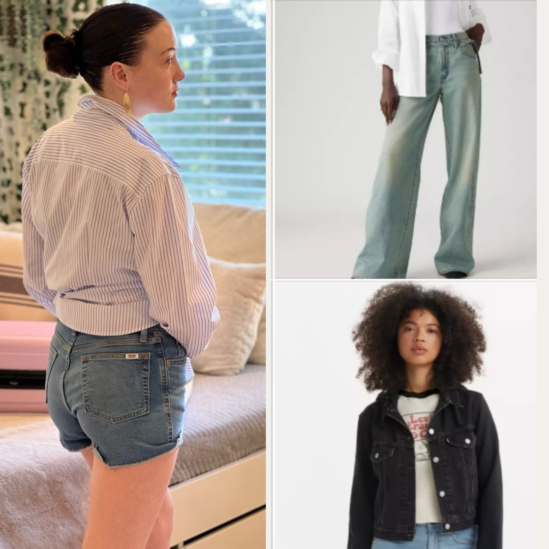 40% off Levis when you shop the sale items (the discount should automatically apply in your cart)! 

We found some super deals, like:
-- Levi Cut Offs for $15 after discount.
-- Levi Parachute Pants for $20.99
-- Baggie Bootcut Levi Jeans drop to $33.59 
-- Trucker Jacket drops to $26.99 and lots more!
 

 #LTKSaleAlert #LTKFindsUnder50 #LTKFindsUnder100