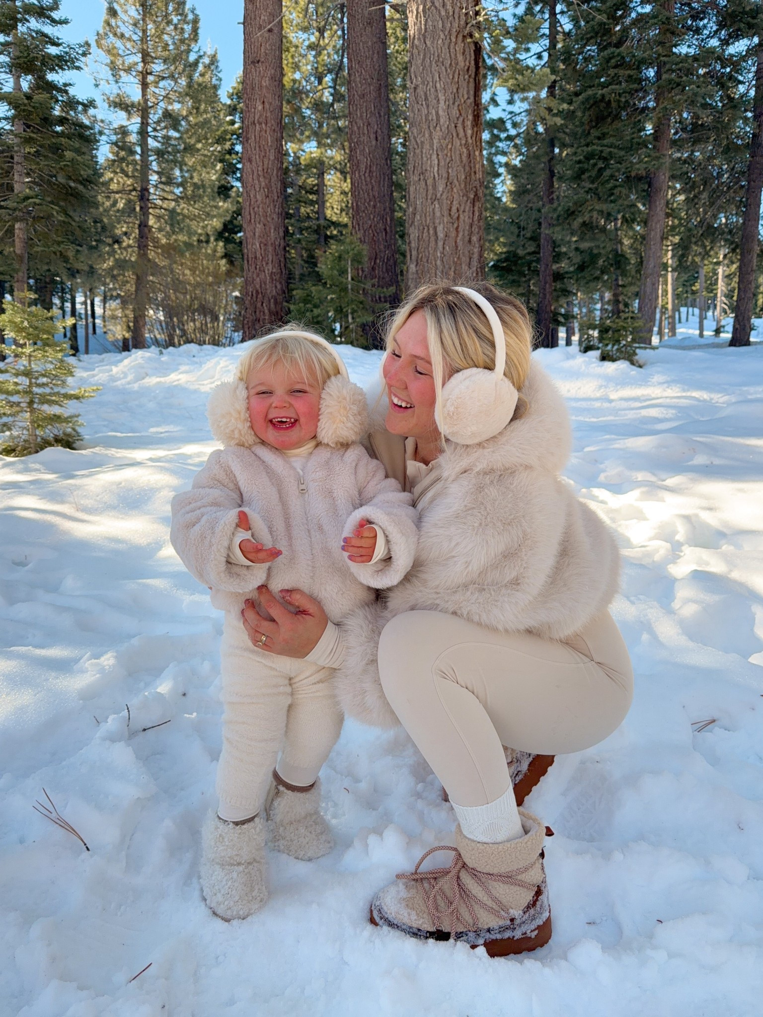 Mom and toddler girl matching snow outfits 


#LTKKids #LTKBaby #LTKSeasonal