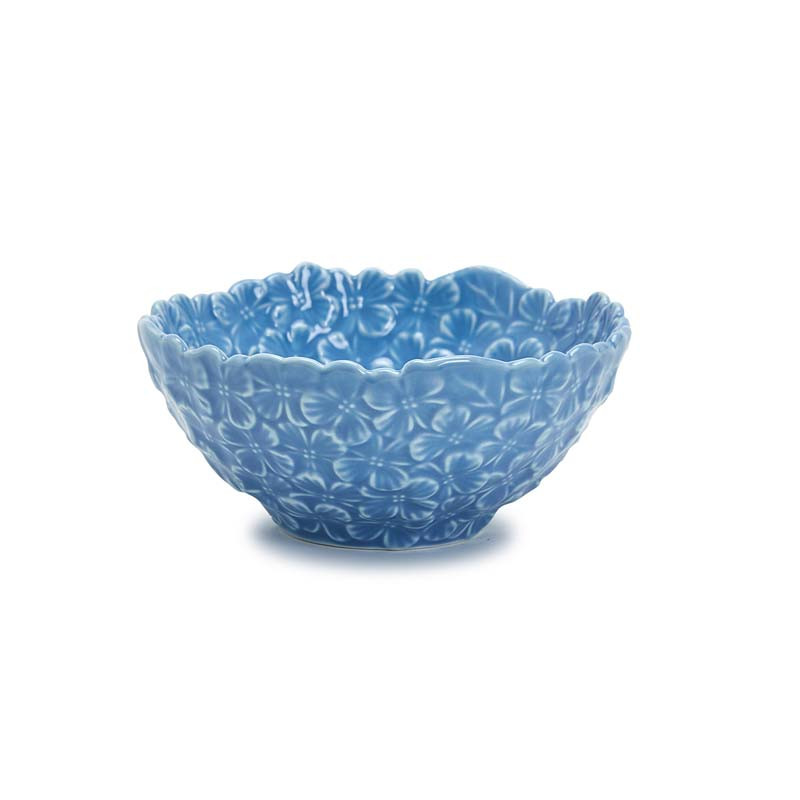 Hydrangea Dip Bowls, Set of 3 - Blue | The Company Store