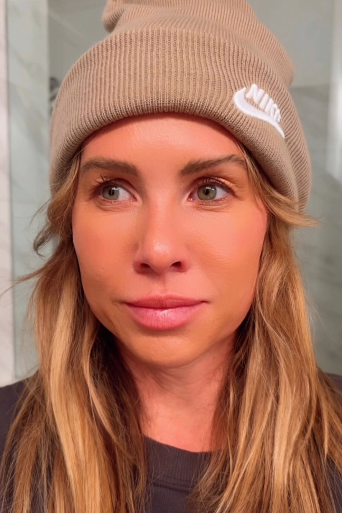 Spring weather identity crisis #nike #beanie #elf #bronzer

#LTKFindsUnder50 #LTKSeasonal #LTKStyleTip