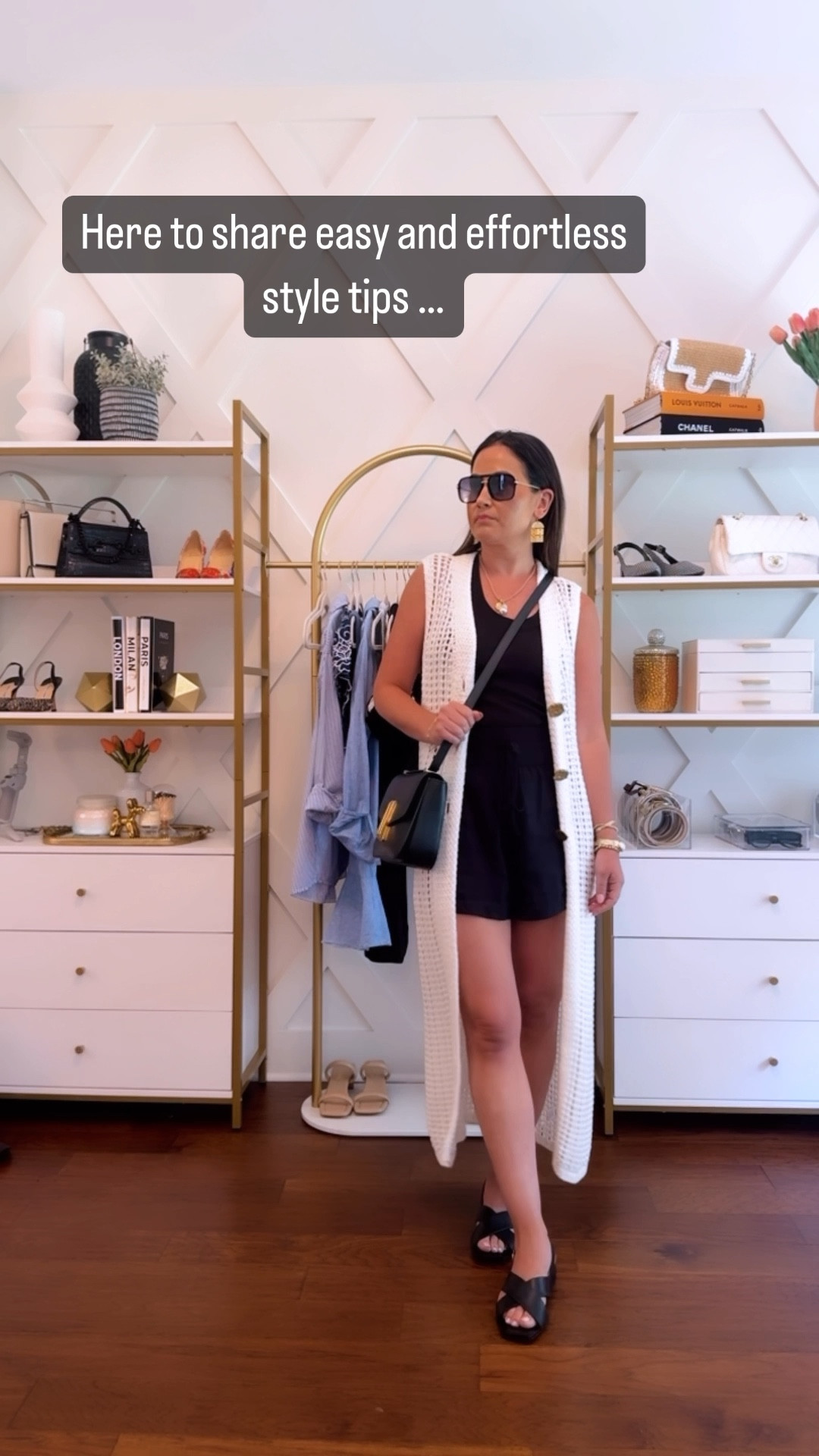 Easy summer outfit idea - use code blair10 for 10% off my lightweight gorgeous earrings from nickel and suede 

#LTKVideo #LTKOver40 #LTKStyleTip