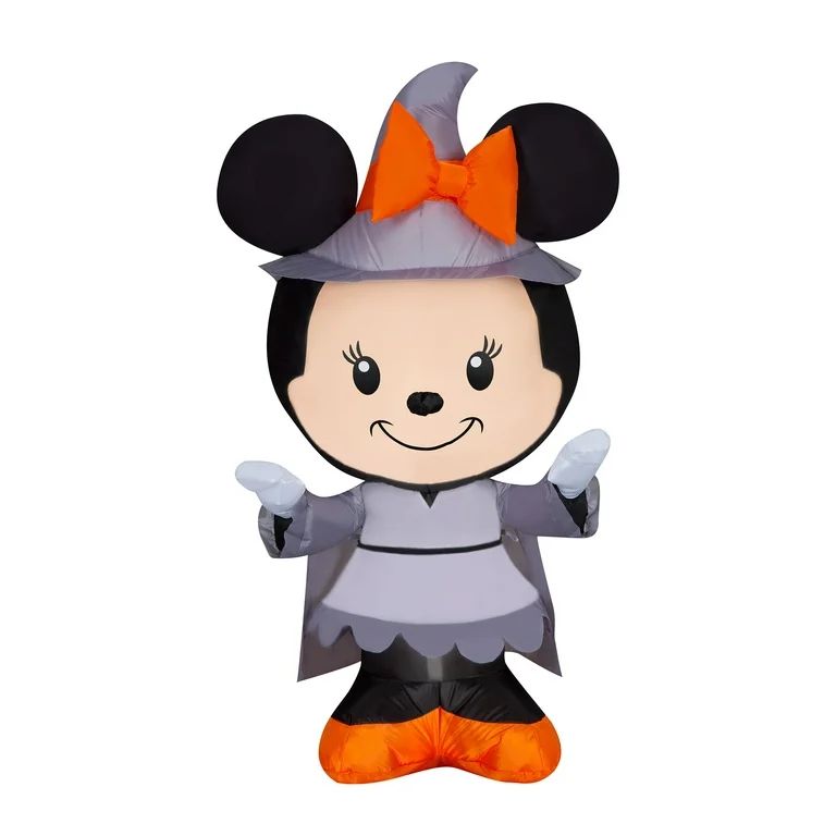 Airblown Inflatables Halloween Stylized Minnie as Witch Disney | Walmart (US)