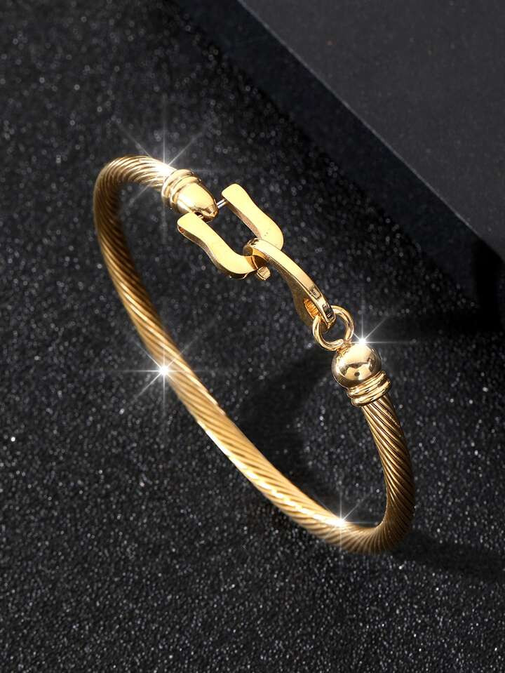 Minimalist Design Bangle For Women For Party Banquet Wedding | SHEIN