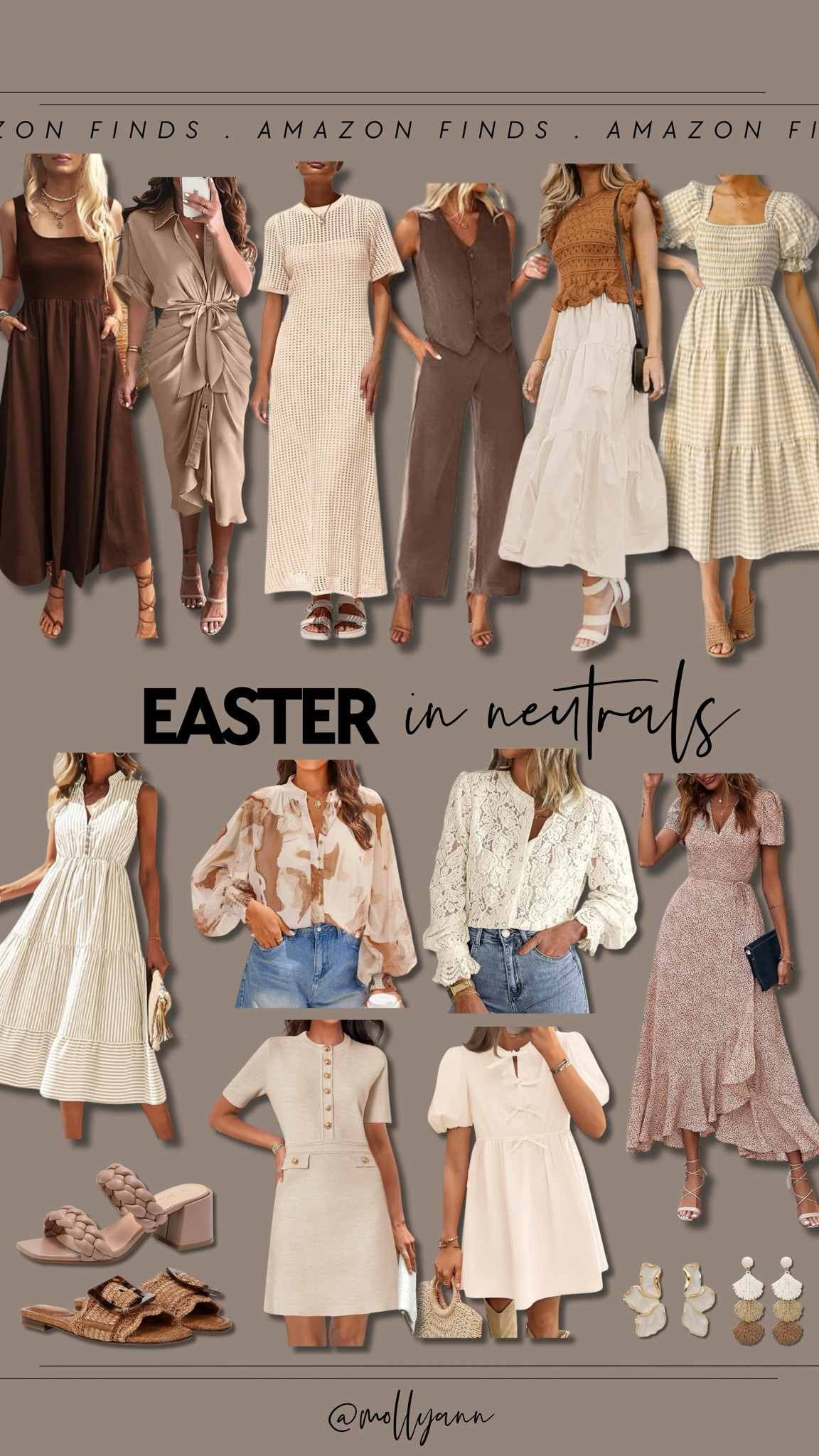 Easter but make it neutral 🤎 All from Amazon!! 

#LTKFindsUnder50 #LTKStyleTip #LTKOver40