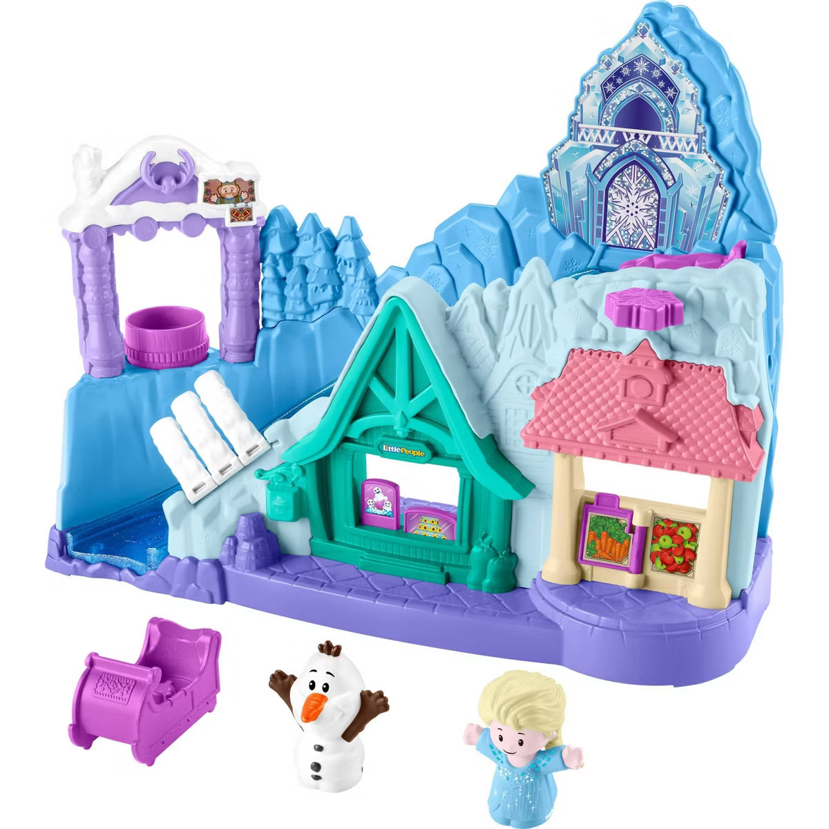 Little People Disney Frozen Arendelle Wonderland Playset | Target