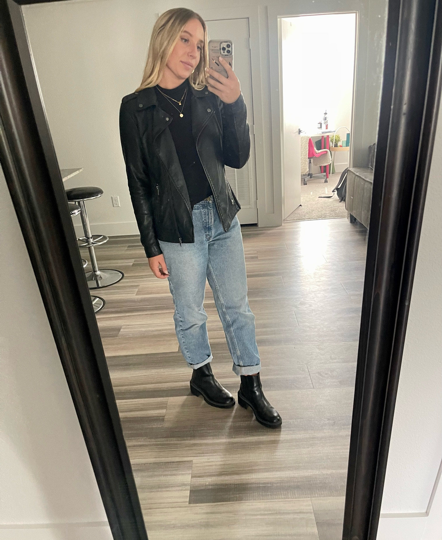 This fit is always a cold weather fav😍 I get SO many compliments when I wear this!
The jeans were handed down from me, my mom wore them when she was in college🫶
The jacket was actually from SAMS. But I got it several years ago and they don’t carry it anymore 💔

#LTKxNSale #LTKunder50