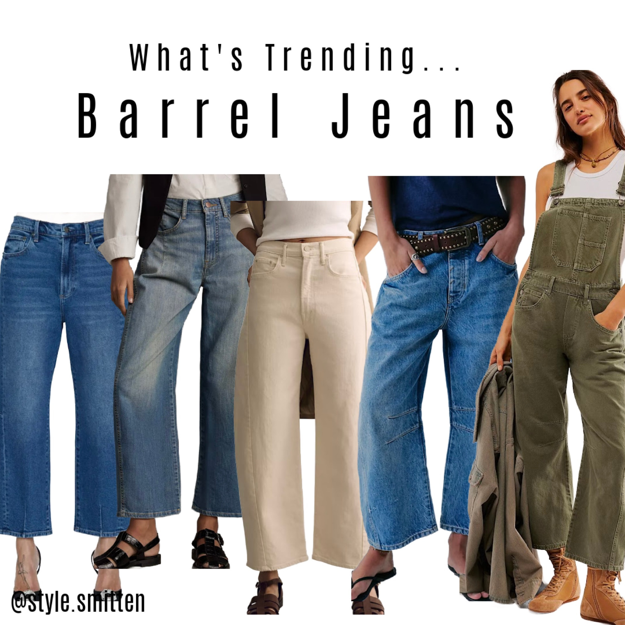 What’s new and trending in jeans? A barrel cut. Are you in or out on this trend?

#LTKfindsunder50 #LTKfindsunder100 #LTKstyletip