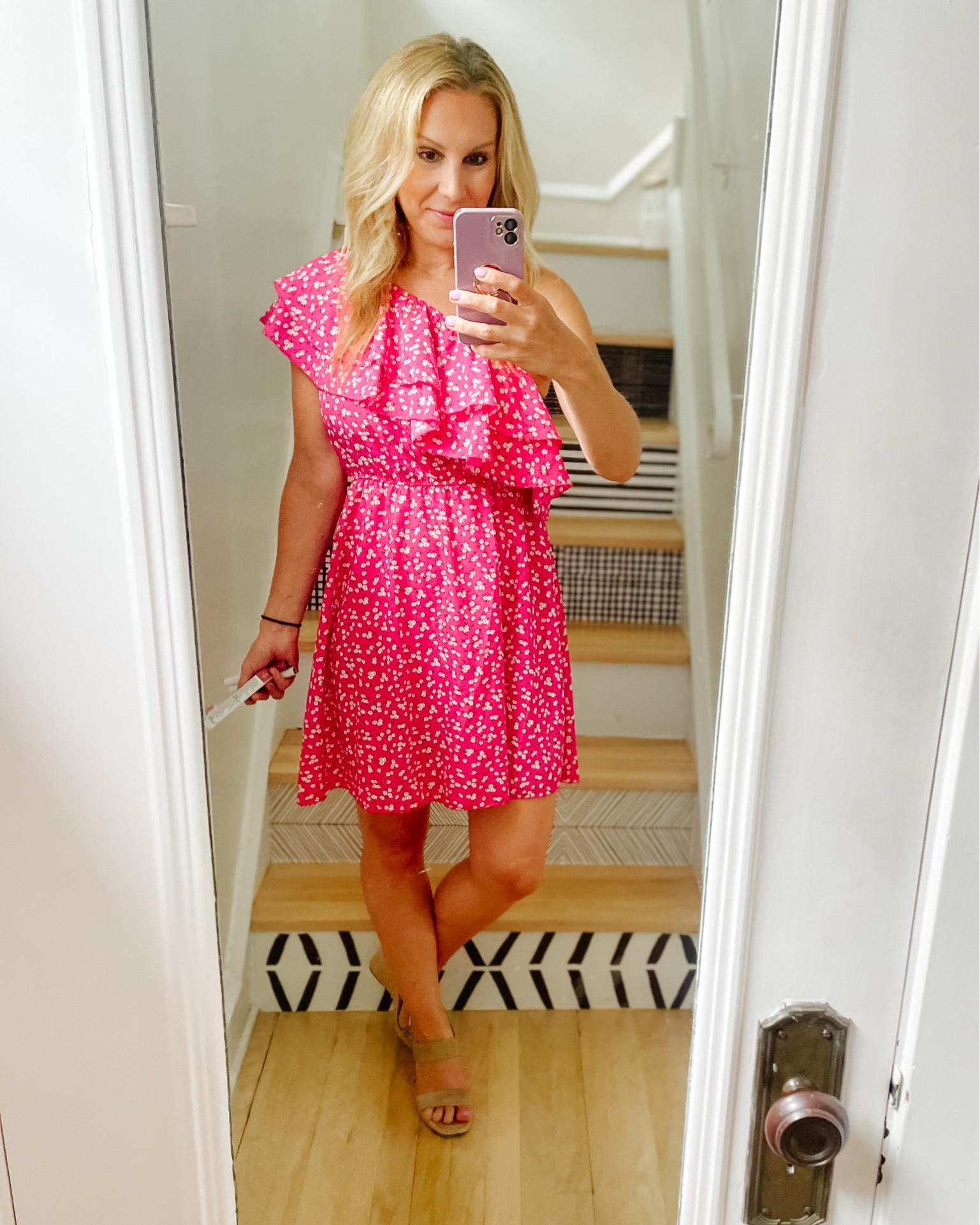 One shoulder pink dress. This dress is perfect for a girls night, date night, vacation or even as a casual summertime wedding guest. I also linked my favorite pink dresses! 

#LTKstyletip #LTKtravel #LTKwedding