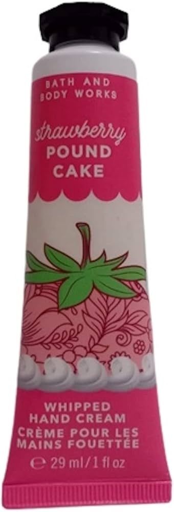 Bath & Body Works Strawberry Pound Cake Shea Butter Travel Size Hand Cream 1oz (Strawberry Pound ... | Amazon (US)