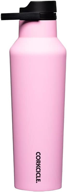 Corkcicle Insulated Canteen Travel Water Bottle, Triple Insulated Stainless Steel, Easy Grip Stra... | Amazon (US)