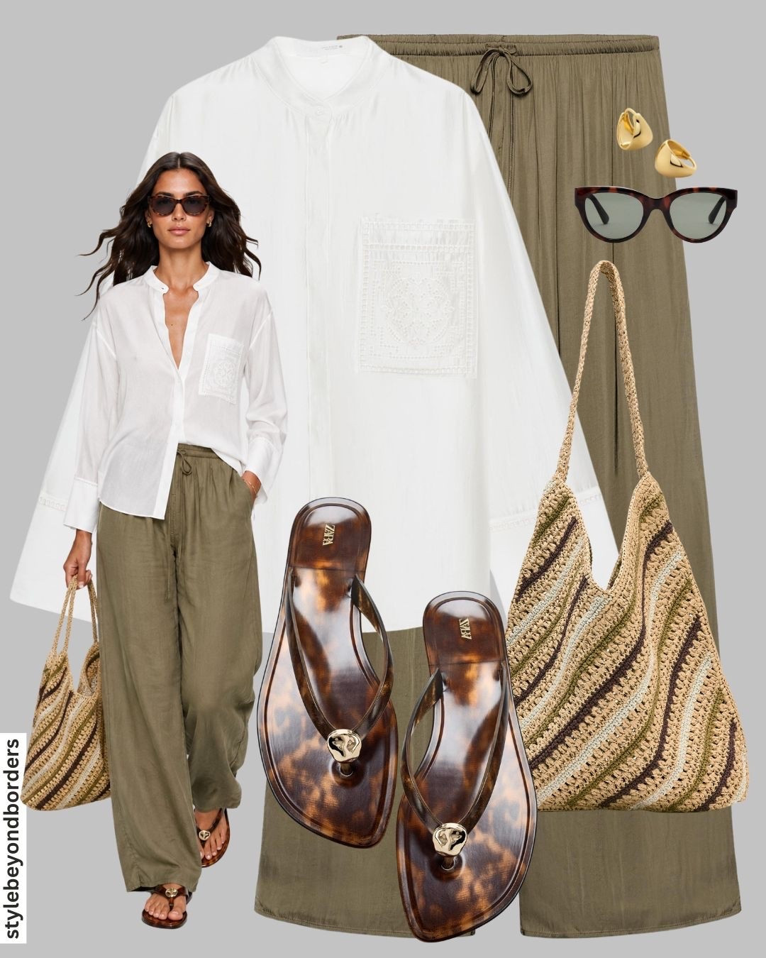 Styling white embroidered shirt for summer 🌴💫



Tags: chic look, white button down shirt, khaki trousers, embroidered bag, jelly sandals, chic look, summer outfit, holiday outfit, eurosummer outfit, zara

#LTKsummer #LTKtravel #LTKstyletip