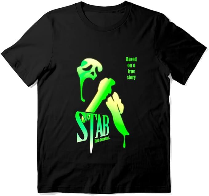 Men's Women's Shirt Stab from The Scream Movie T-Shirt for Holiday Father's Mother's Day T-Shirt,... | Amazon (US)
