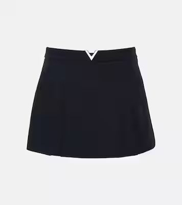 VGOLD Crêpe Couture miniskirt | Mytheresa (UK)