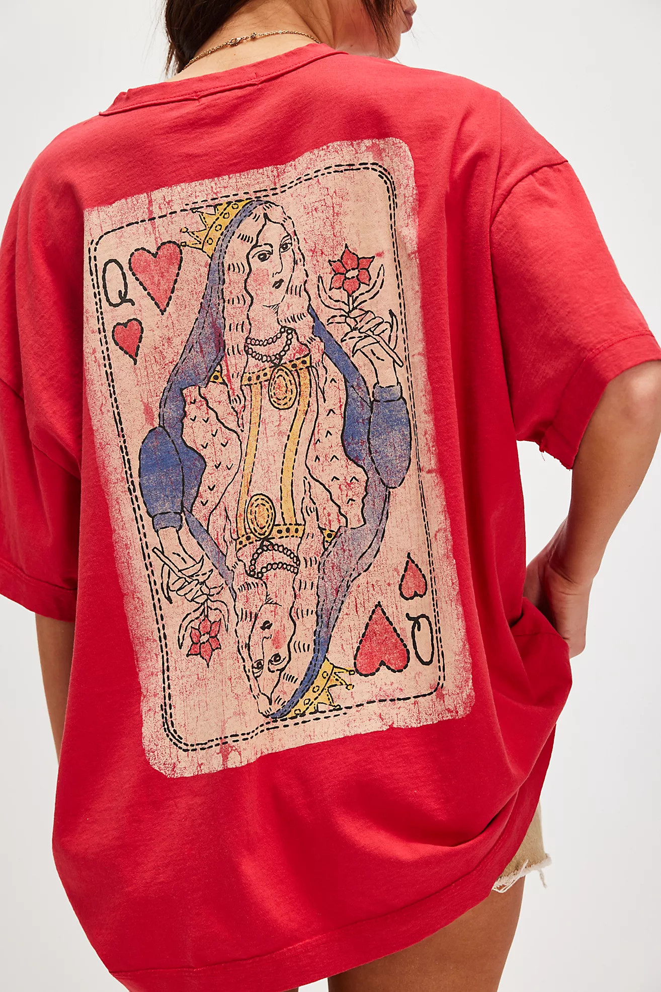 Ragabond Queen Of Hearts Tee | Free People (Global - UK&FR Excluded)