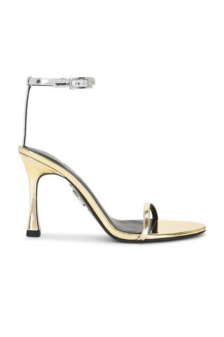 retrofete SANDALE FOWLA in Silver & Gold - Metallic Silver. Size 39.5 (also in 36, 39, 40). | FWRD 