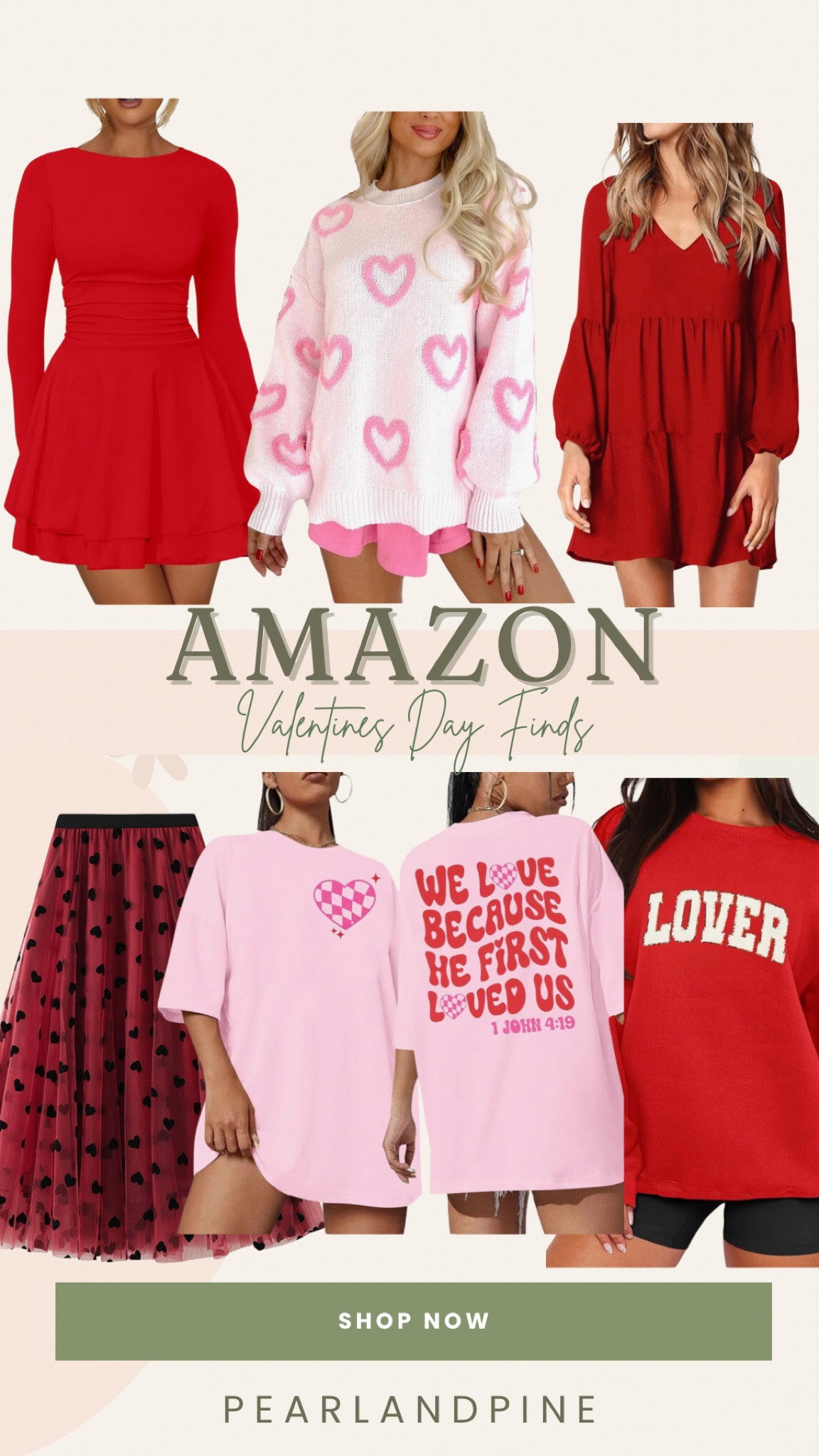 Dress up or keep it casual for Valentine’s Day?

#LTKStyleTip #LTKFindsUnder50 #LTKSeasonal