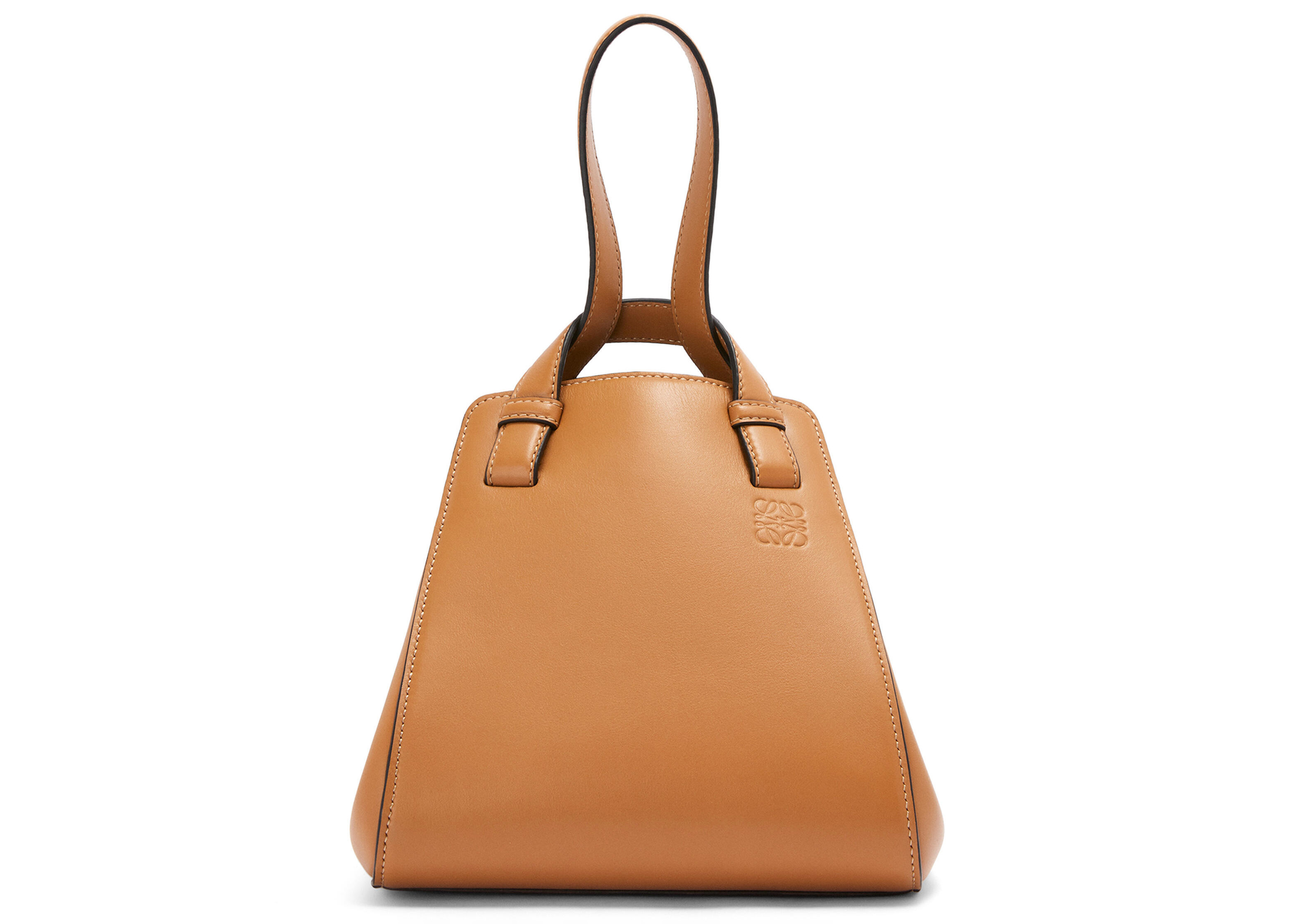 Women's LOEWE Hammock Nugget Bag in Nappa Calfskin in Warm Desert | StockX