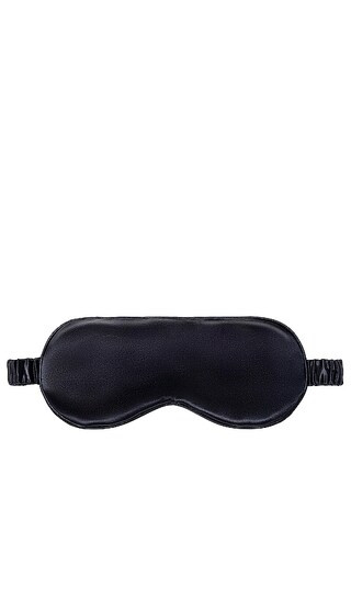 Pure Silk Sleep Mask in Black | Revolve Clothing (Global)