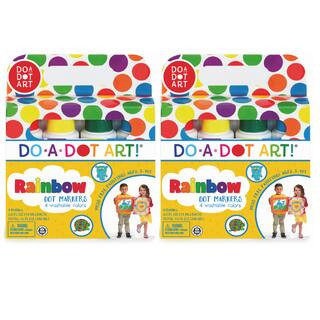 Do-A-Dot Art® Washable Rainbow Dot Markers, 2 Packs of 4 | Michaels® | Michaels Stores