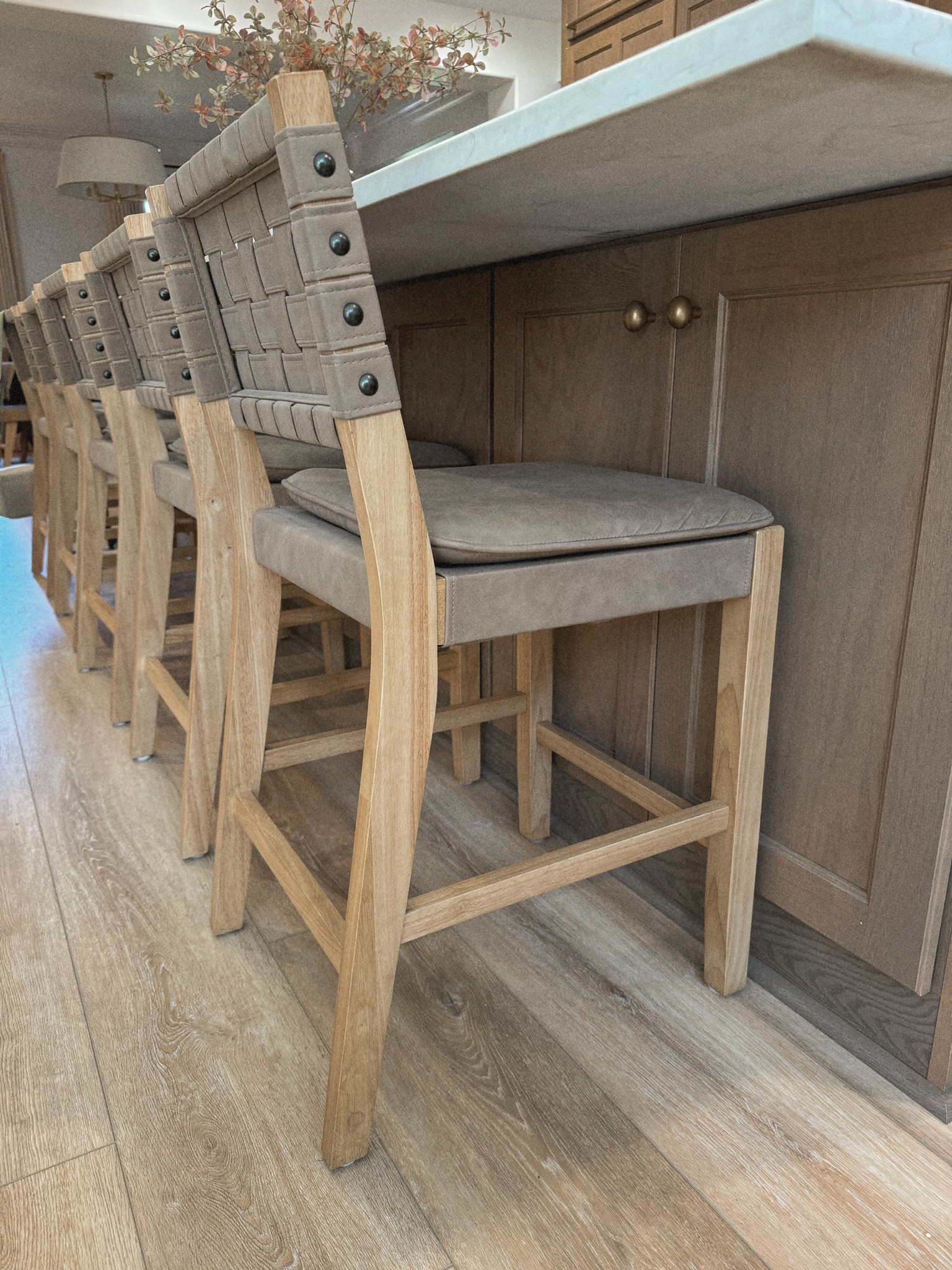 Home STAPLE: our kitchen barstools🪑✨🤎 these are another fave new home find we grabbed & are available on @wayfair! They’re very COMFY which was a huge must for us when we were looking b/c my Georgia ones weren’t comfy lol. Highly suggest! They come solo, packs of 2 & 4! Also available in black👏🏼 currently on sale! 

#OnlyAtWayfair #wayfairpartner #wayfair / home decor / home Reno / light pendants / neutrals / cozy home / home design / inspo / Holley Gabrielle / kitchen / chair / wayfair finds 

#LTKSaleAlert #LTKHome #LTKStyleTip