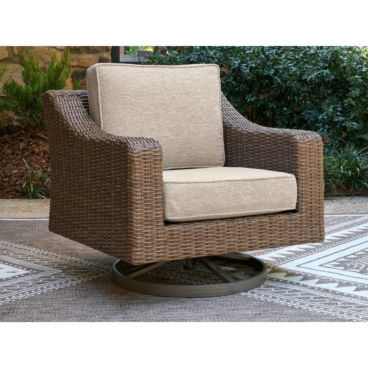 Anikyn Swivel Lounge With Cushion | Wayfair North America