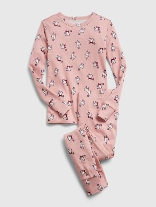 Kids 100% Organic Cotton Llama Print PJ Set | Gap (US)