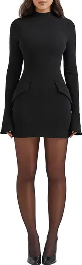 Mahalia Long Sleeve Cocktail Minidress | Nordstrom