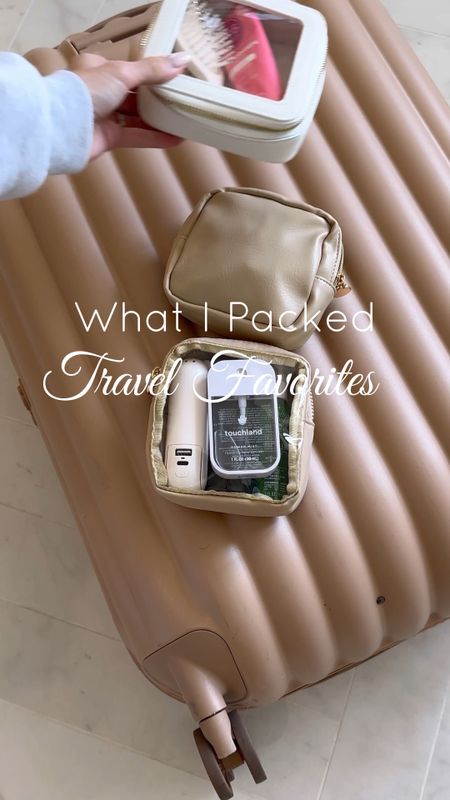 What I packed travel favorites 

#LTKtravel