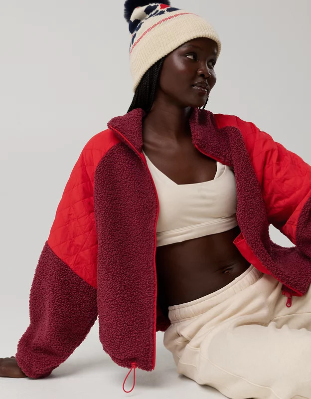 OFFLINE By Aerie Fluff Love Full Zip Jacket | Aerie