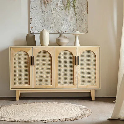Burlywood Solid + Manufactured Wood Sideboard | Wayfair North America