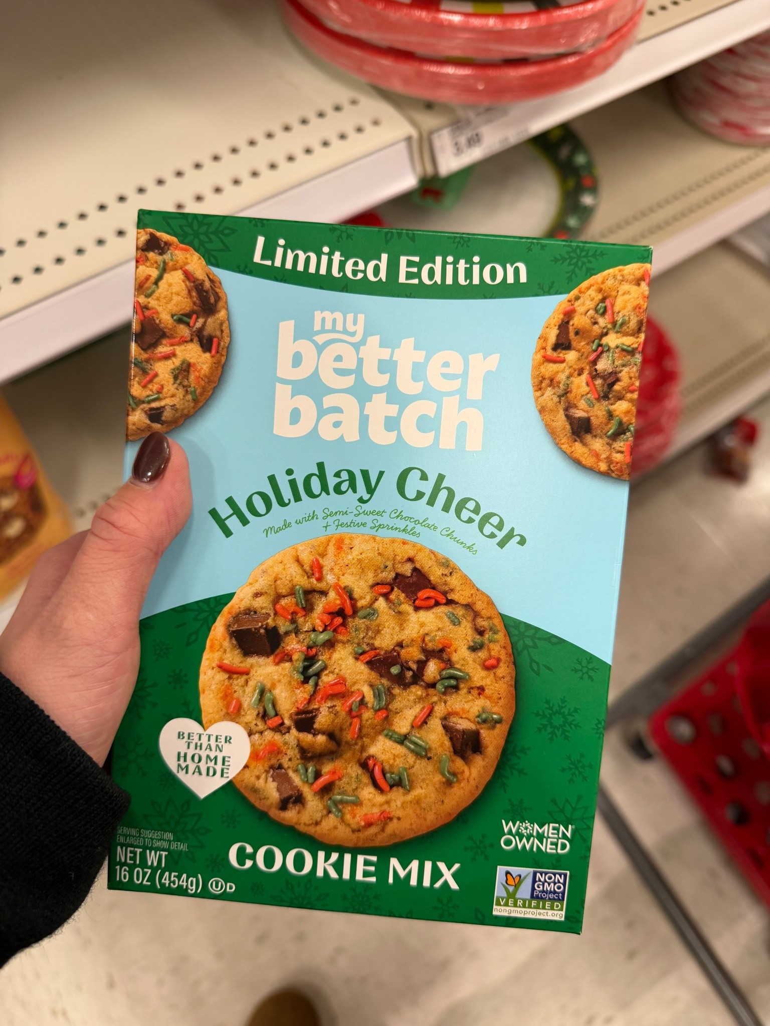 Dye free/better for you holiday cookie mix! Found this at Target 🎯🎄

#LTKfoodie #LTKSeasonal #LTKHoliday