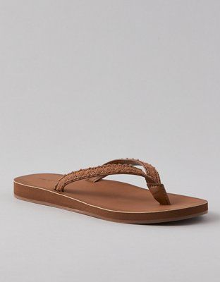 AE Crochet Beach Flip-Flop | American Eagle Outfitters (US & CA)