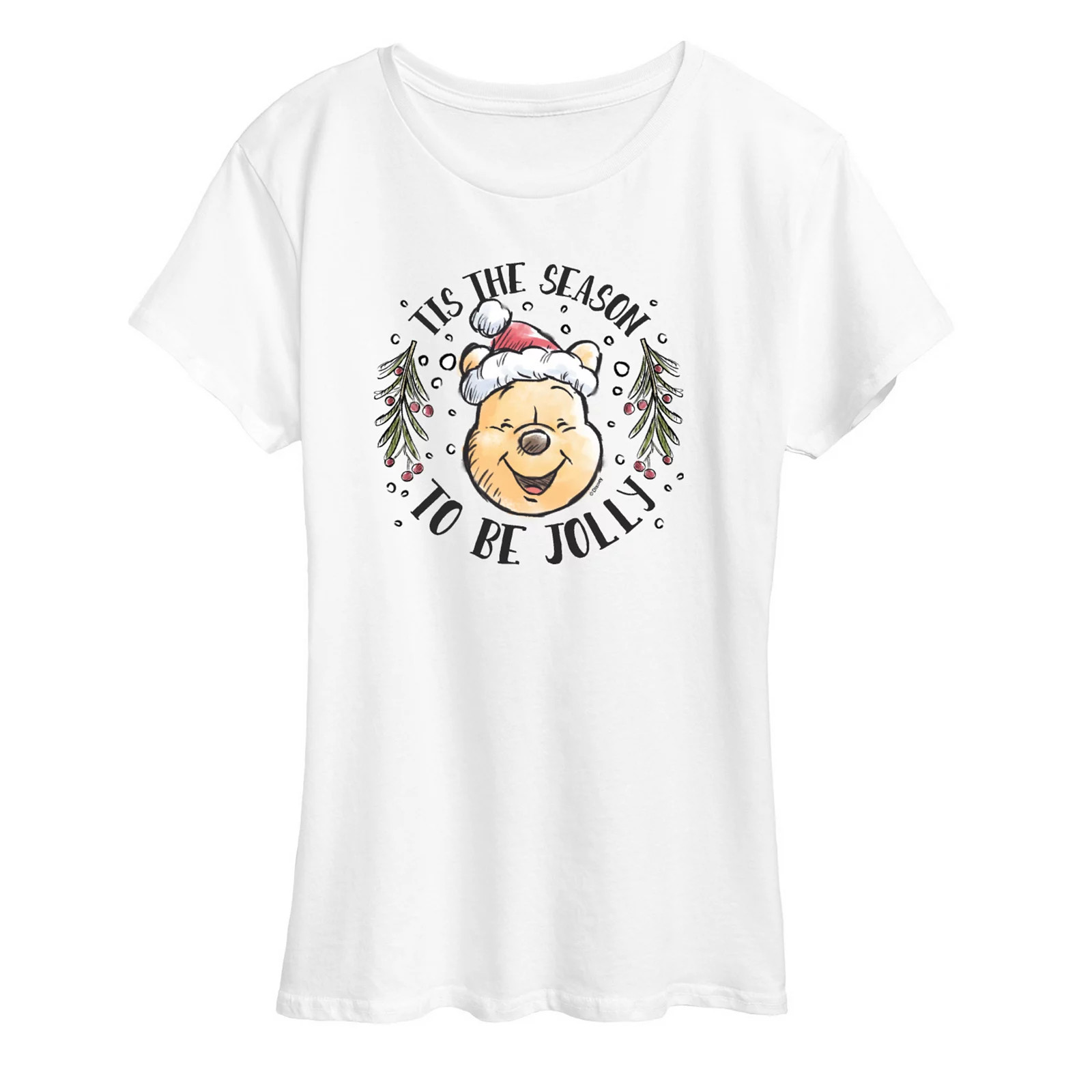 Disney's Winnie The Pooh Women's Jolly Graphic Tee, Girl's, Size: XXL, White | Kohl's