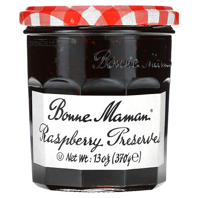 Bonne Maman, Raspberry Preserves, 13 oz (370 g) | iHerb