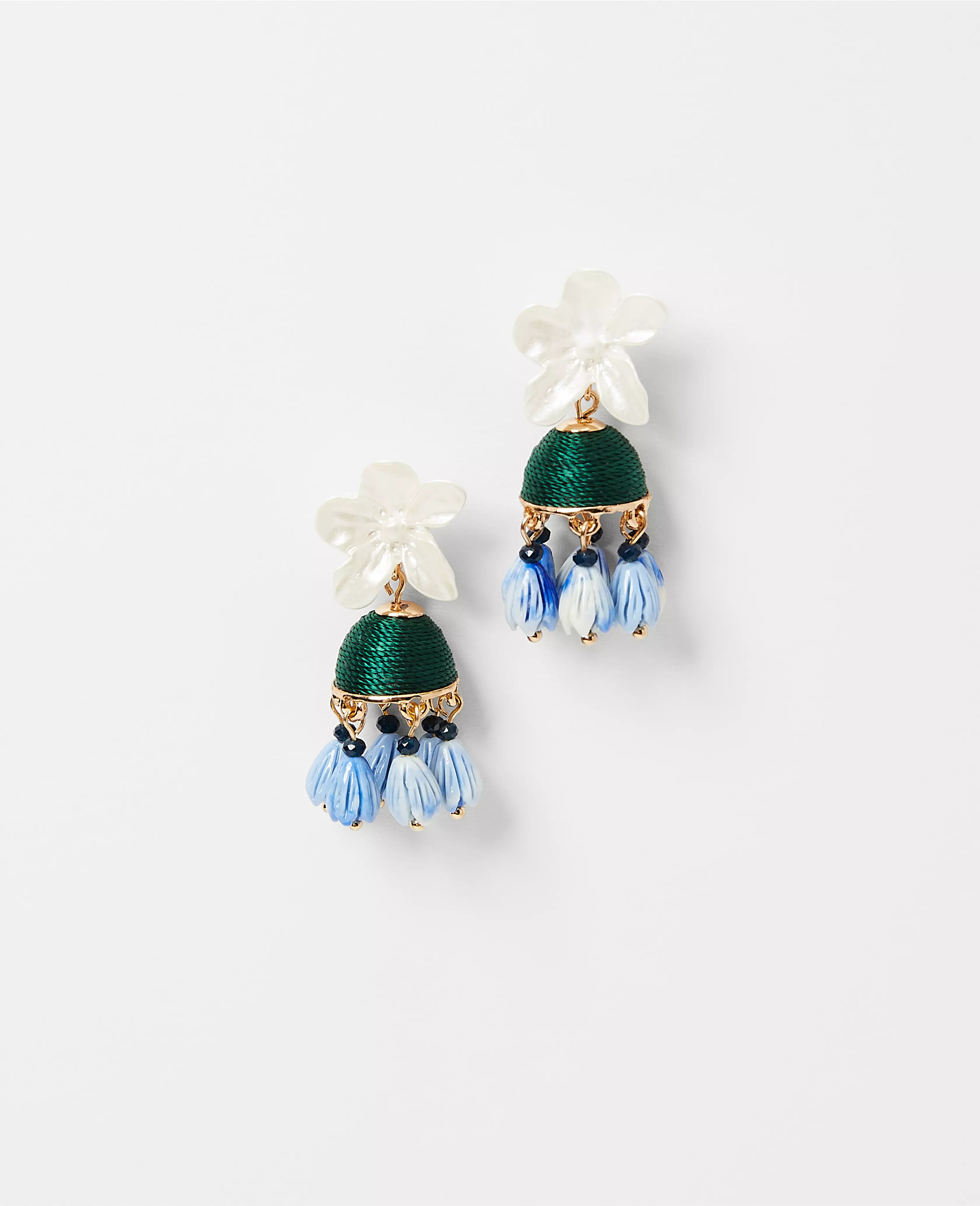 Floral Tassel Earrings | Ann Taylor (US)